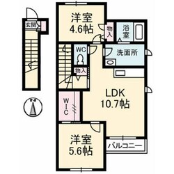 リラフォートOhanaの物件間取画像